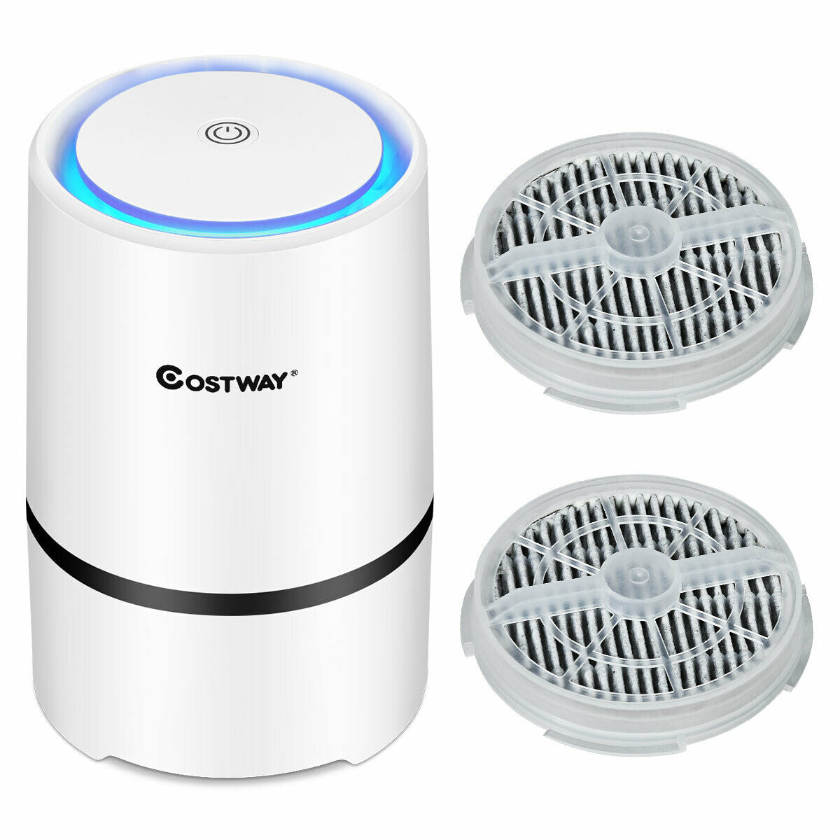 Mini Ionic 3-in-1 Composite HEPA Air Purifier