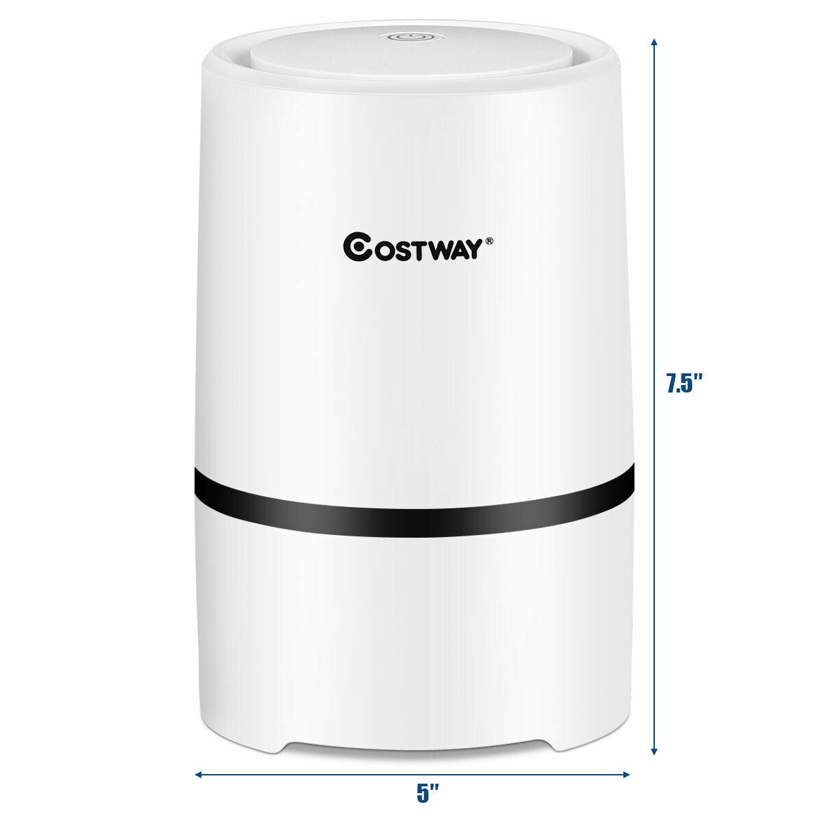 Mini Ionic 3-in-1 Composite HEPA Air Purifier