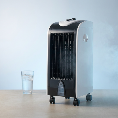 Evaporative Air Cooler Portable Cooling Fan Humidifier Home Office — Studio Shot
