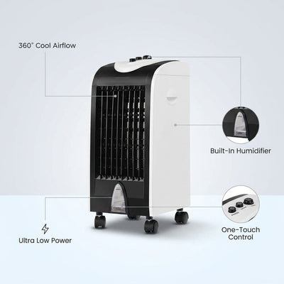 Evaporative Air Cooler Portable Cooling Fan Humidifier Home Office