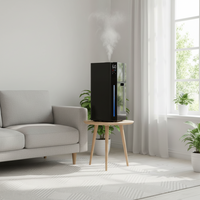 Large Room Humidifier Designed for Whole House Coverage, 5.3 Gallon Tank, 1500 Sq Ft Coverage, Auto Humidity Control