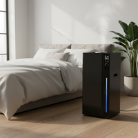 Large Room Humidifier Designed for Whole House Coverage, 5.3 Gallon Tank, 1500 Sq Ft Coverage, Auto Humidity Control