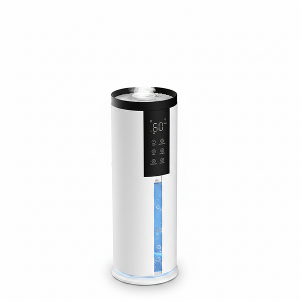 Humidifiers for Large Room 550 Ft² -  8L Cool Mist Humidifier for Bedroom Home Plants Baby, Top Fill, 120H Runtime, 4 Mist Spray Levels, 7-Color Light, 35Db Quiet Humidifier